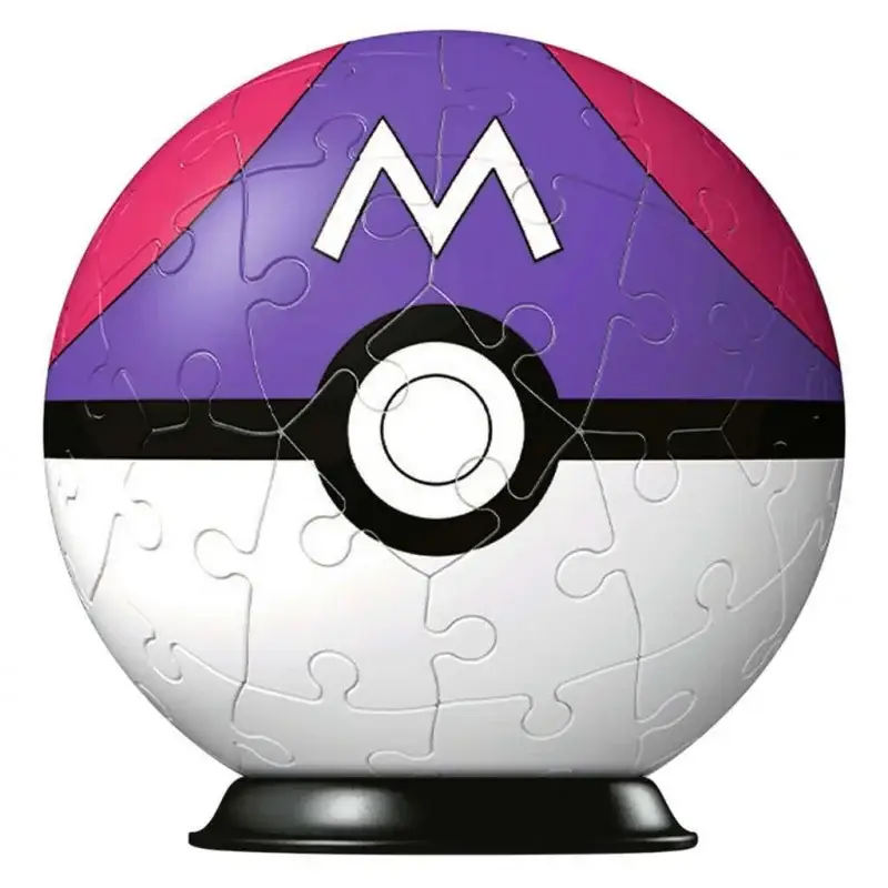 Beperkte Voorraad Puzzel Pokémon 3D puzzle Pokéballs: Master Ball (54 pieces)