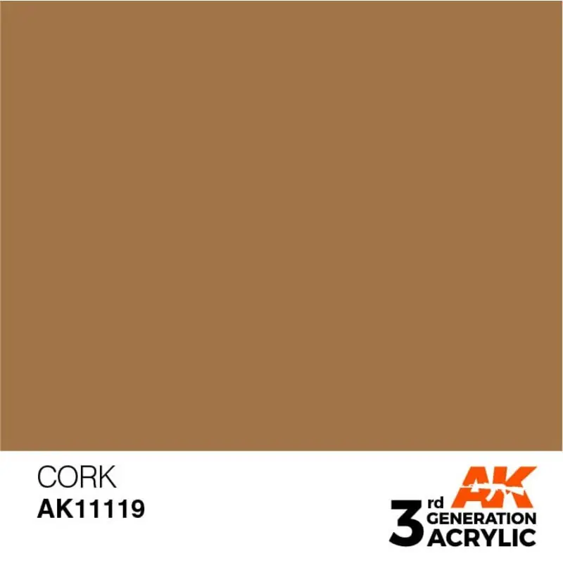 Cork - standaard Acrylverf Flitsaanbieding