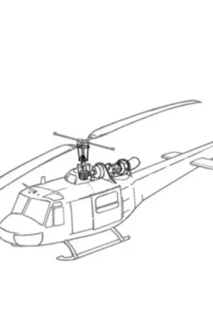 UN-1B exterior. Engine etc (toebehoren voor modelbouwsets van Italeri) Merkproduct