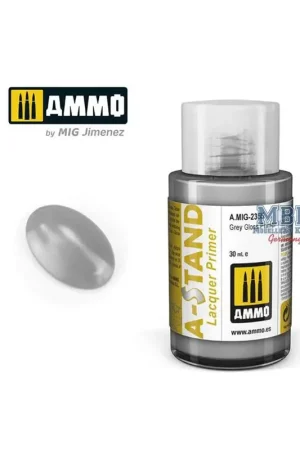 Veilige Betaling A-STAND Grey Gloss Primer - 30ml Enamel Paint air Acrylverf