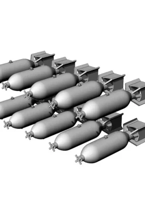 Alleen Vandaag US GP 100lb AN-M30A1 bommen (10 stuks) Accessoire