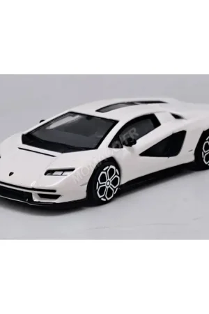 Dagaanbieding Lamborghini countach lp 800-4 2021 blanc Miniatuur