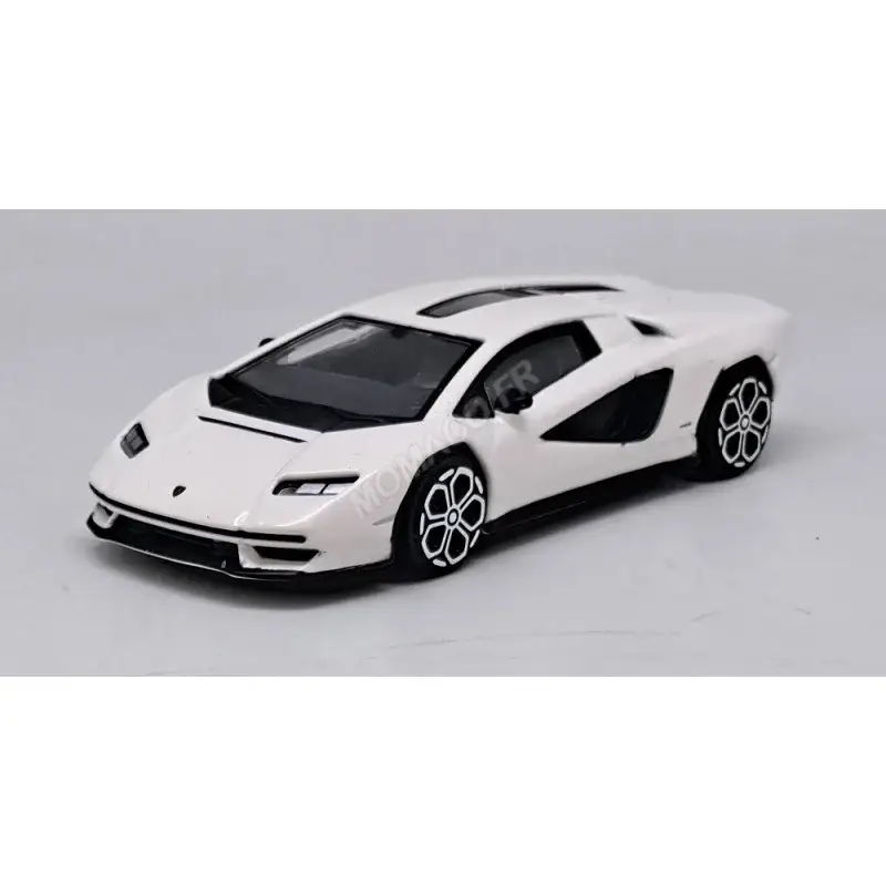 Dagaanbieding Lamborghini countach lp 800-4 2021 blanc Miniatuur