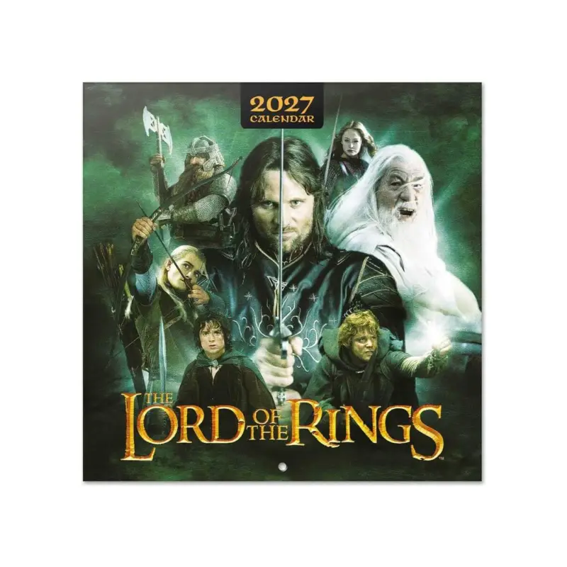 The Lord of the Rings Wall Calendar 2027 30 x 30 cm Alleen Vandaag