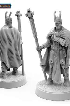 Tijdelijk Beschikbaar Starfinder - lashunta priest Figuurtje