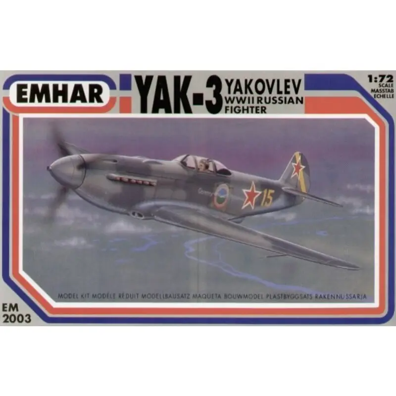 Superprijs Yakovlev Yak-3 Schaalmodel