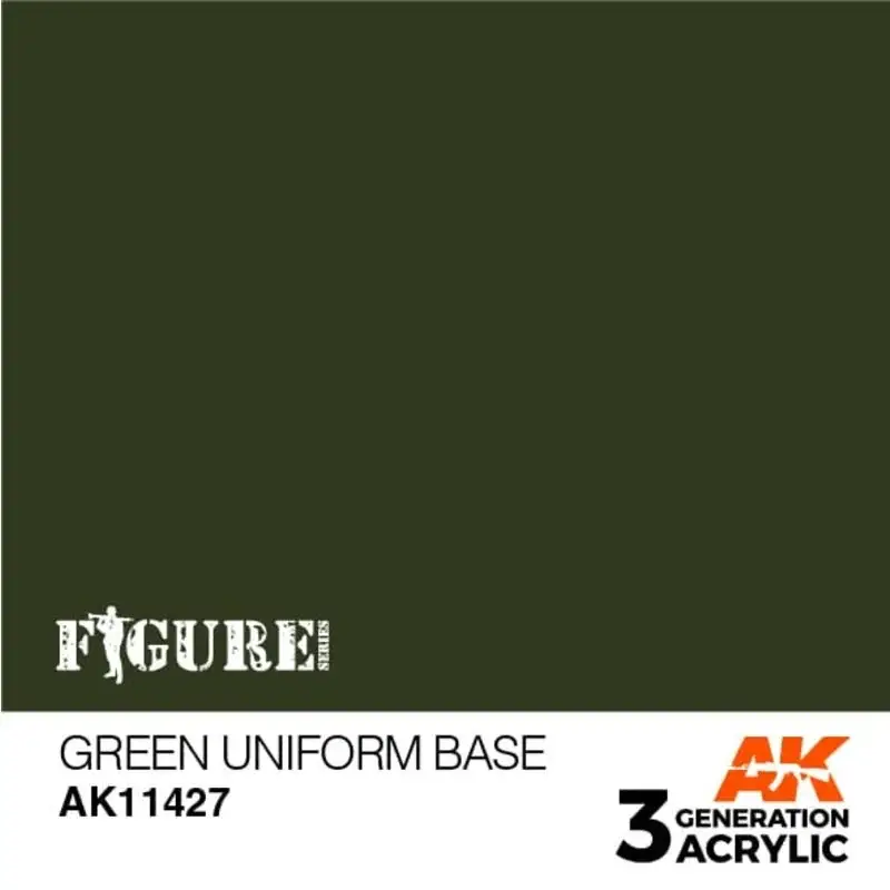 Groene uniforme basis - cijfers Acrylverf Flitsaanbieding