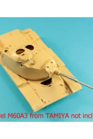 105 mm M-68 tankvat voor US M60-tank (ontworpen voor gebruik met Dragon-, Takom- en Tamiya-kits) Beperkt Aanbod