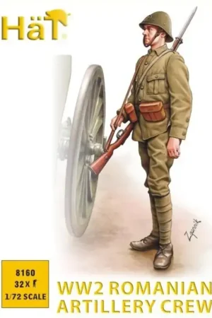 Betrouwbaar Romanian Artillery Crew (WWII) (32 figures/box) Figuren
