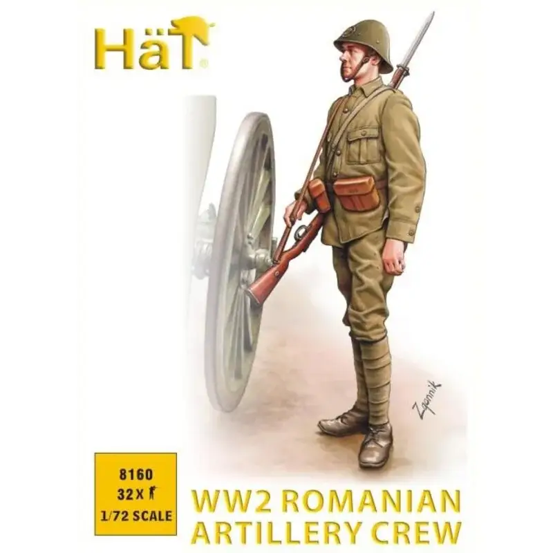 Betrouwbaar Romanian Artillery Crew (WWII) (32 figures/box) Figuren