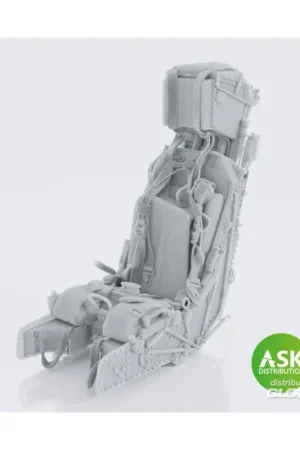 M.B.Type 9B Mk.3 Ejection Seat - with seat belts ASK 3D for Jaguar GR.1/GR.1A – Airfix Hoge Kwaliteit