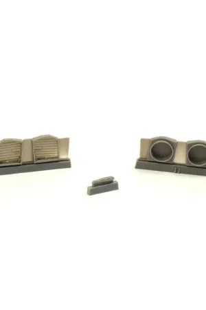 Koop Online Curtiss P-40 - Onderwagen Set (bevat wielputstructuur en canvas hoezen) (ontworpen om gebruikt te worden met speciale hobbykits)