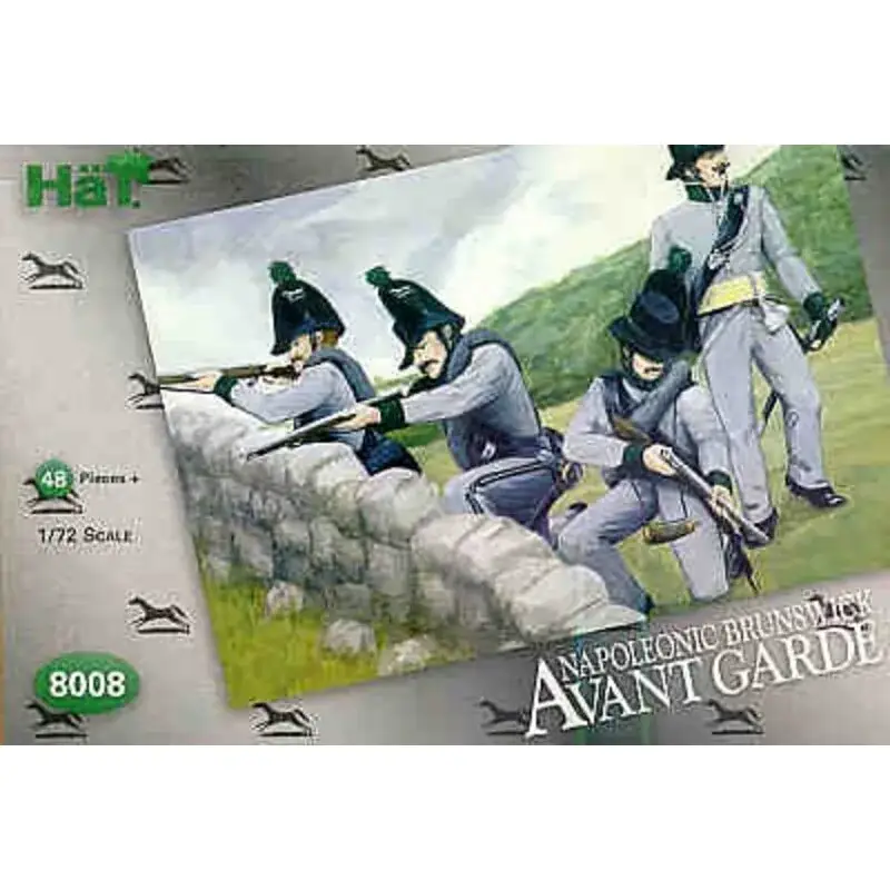 Premium Napoleonic Brunswick Avante Garde. 48 infantry with several extra heads for potential conversions.