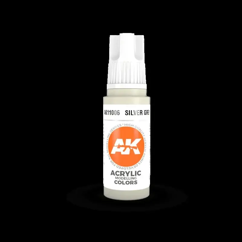 Actieprijs Zilvergrijs 17ml Acrylverf
