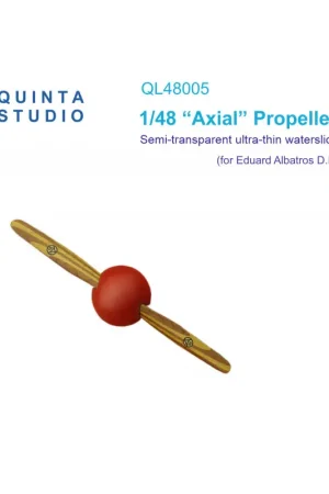 Sticker Axial Propeller (designed to be used with Eduard kits) Decal Betrouwbaar