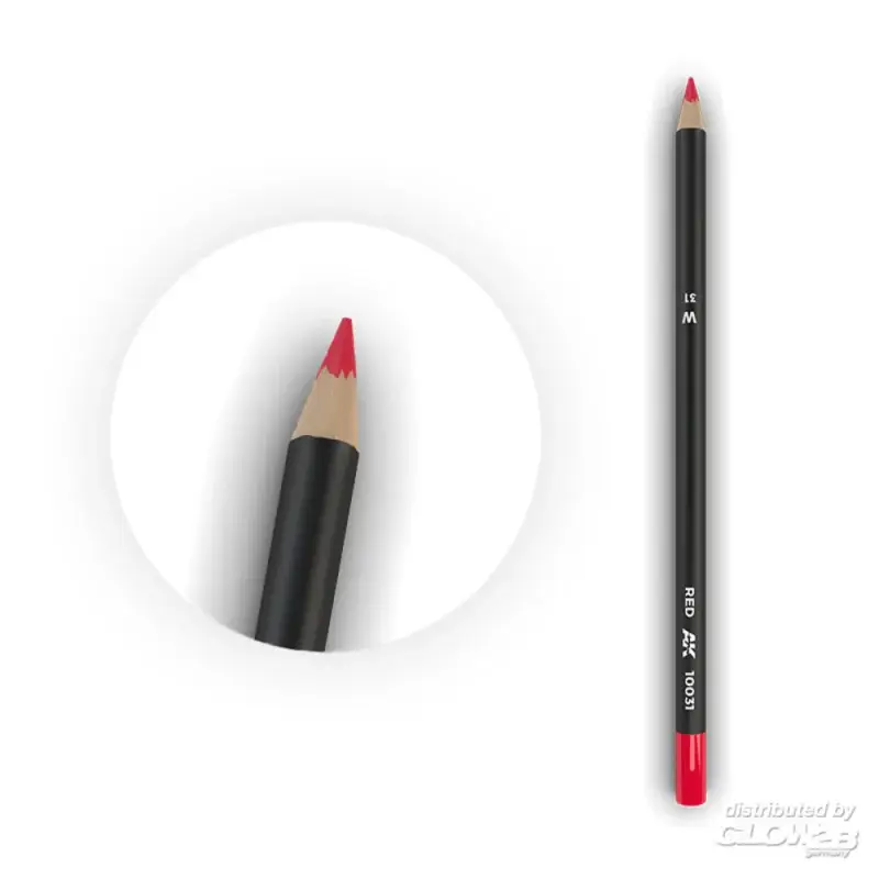 Watercolor Pencil Red Finale Uitverkoop