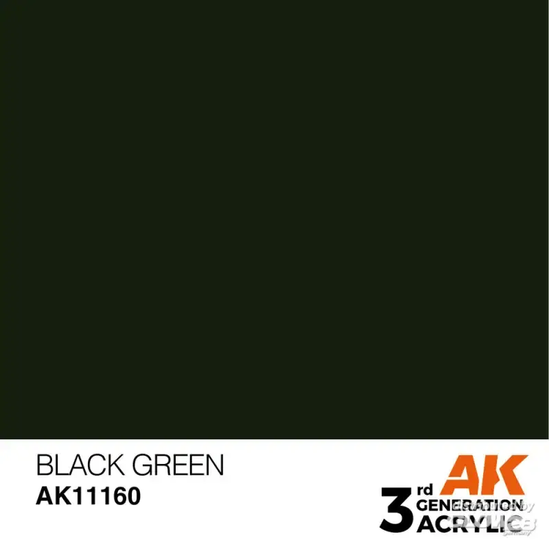 Koop Online Black Green 17ml Acrylverf