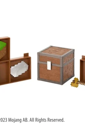 Express Levering Minecraft Plains Loot Chest 10cm