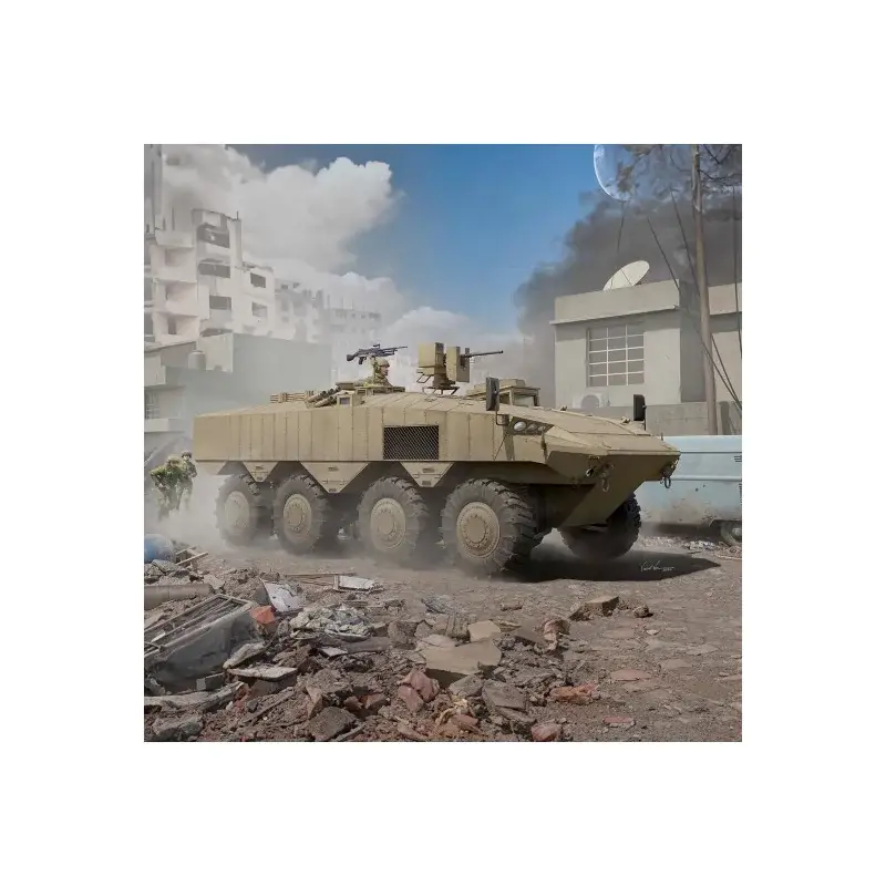 Maquette plastique de char IDF Eitan Wheeled APC 1:35 Schaalmodel Betaalbaar