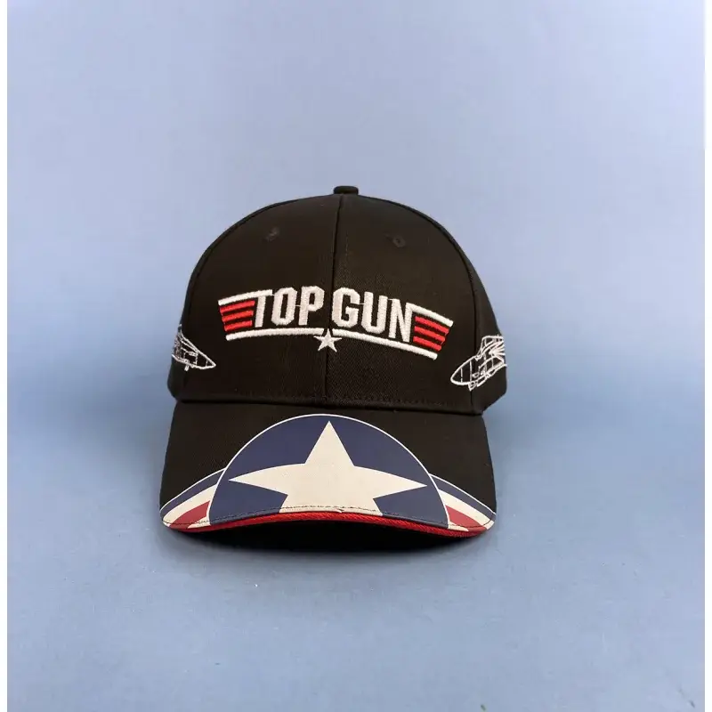 TOP GUN cap (embroidered and printed, cotton/velcro) Exclusieve Aanbieding