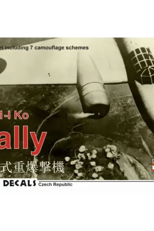 Superprijs Mitsubishi Ki-21-I Ko “Sally” x 7 schemes Decal