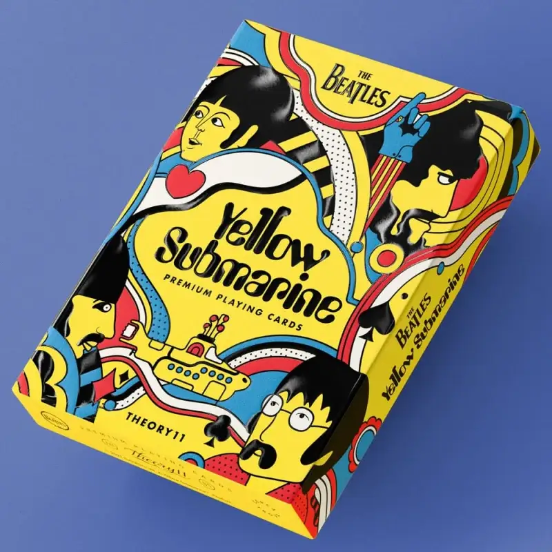 Aanbieding The Beatles deck of playing cards Yellow Submarine