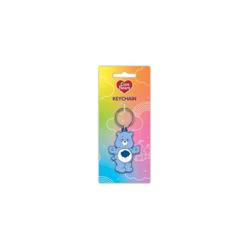 Beperkte Voorraad LES BISOUNOURS - Grumpy Bear - PVC key ring Sleutelhanger