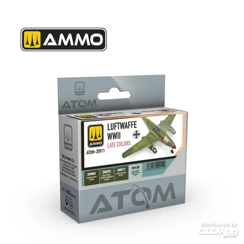 Hoge Kwaliteit ATOM Luftwaffe WWII Late Colors Acrylverf