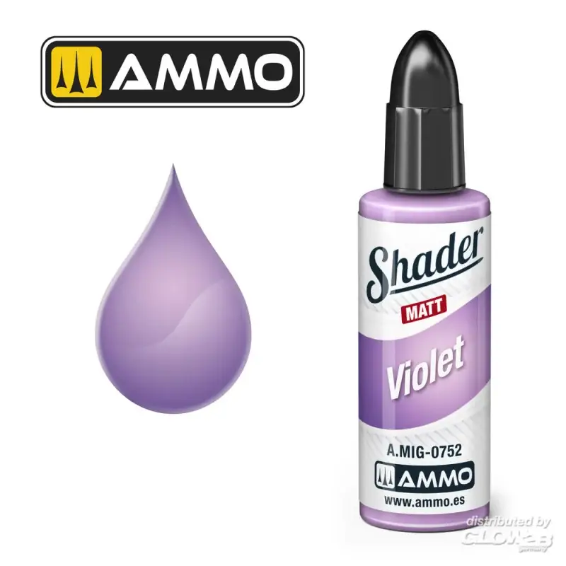 Bestel Nu MATT SHADER Purple Acrylverf