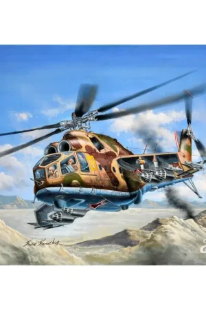 Mi-24A Hind-B Schaalmodel Direct Beschikbaar