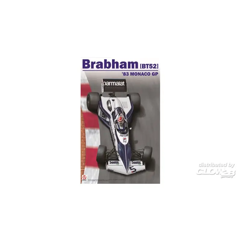 Beste Prijs Brabham (BT52) '83 Monaco GP Schaalmodel