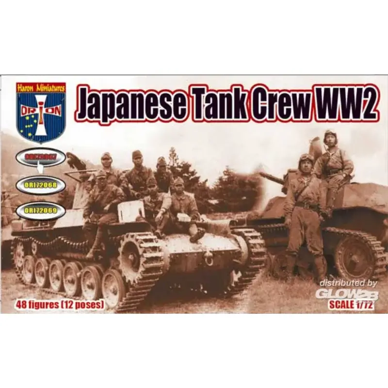 WWII Japanese Tank Crew Figuren Nu Kopen
