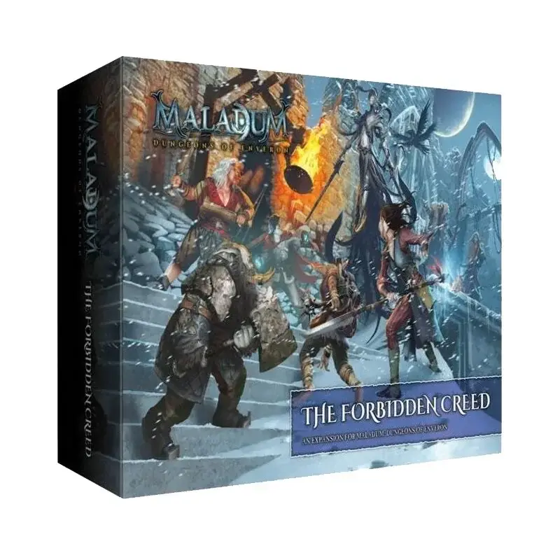 Koopje Maladum - The Forbidden Creed Extension FR Figuur spellet