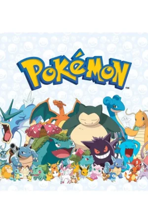 Pokemon Wall Sticker Giant Catch them all 91X63cm Voordeelprijs