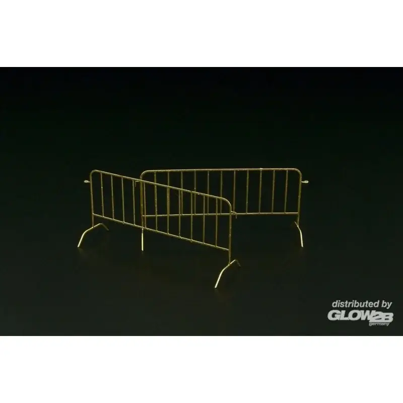 Mobile barriers (6pcs) Schaalmodel Op = Op