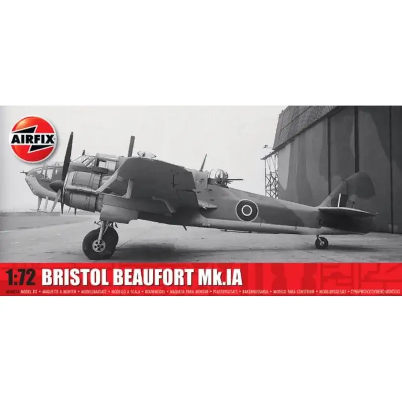 Premium Bristol Beaufort Mk.IA Additional decals available for purchase on Xtradecal X72319