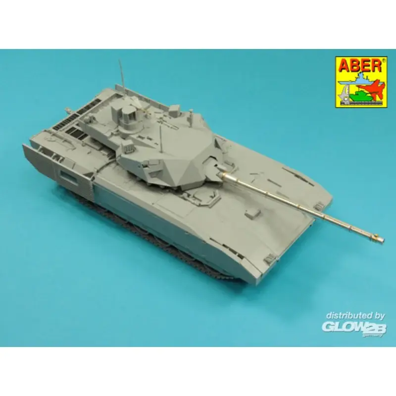 Nu Kopen Armament for Russian Main Battle Tank T-14 ARMATA barrel for 125 mm 2A82-1M cannon & barrel for 12.7 mm Kord AA MG