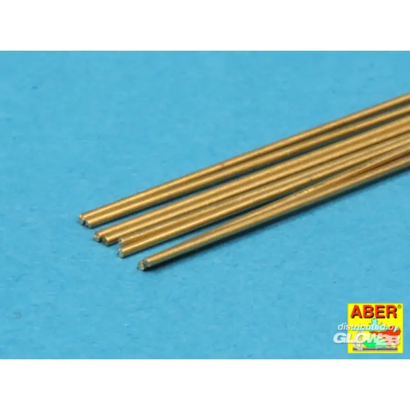 Brass round rods 0.6mm Gecertificeerd