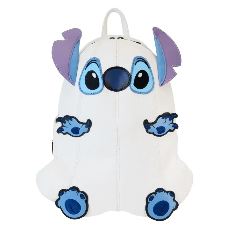 Nieuw Disney Loungefly Mini Backpack Stitch Ghost Cosplay Tas