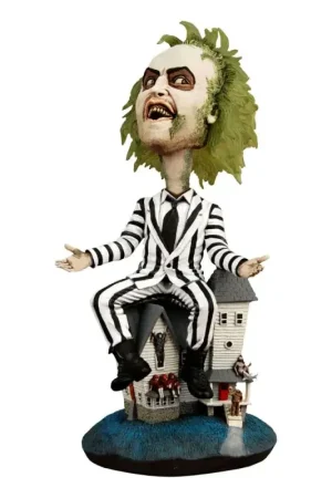 Direct Verzonden Beetlejuice Head Knocker 20cm Pop figur