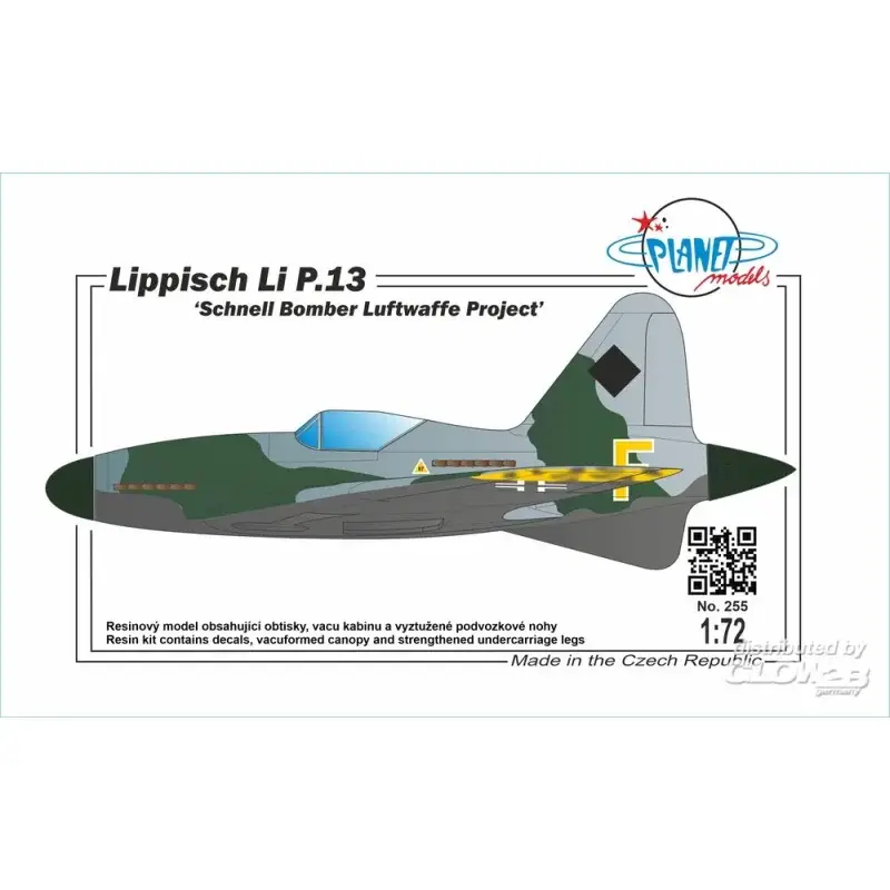 Lippisch Li P.13 Schnell Bomber Luftwaffe Project Accessoire Weekendaanbieding