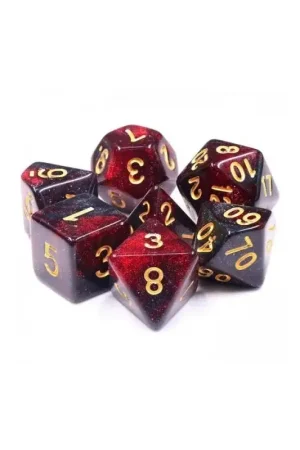 Op = Op Set of 7 multi-format dice – Bloody Mary