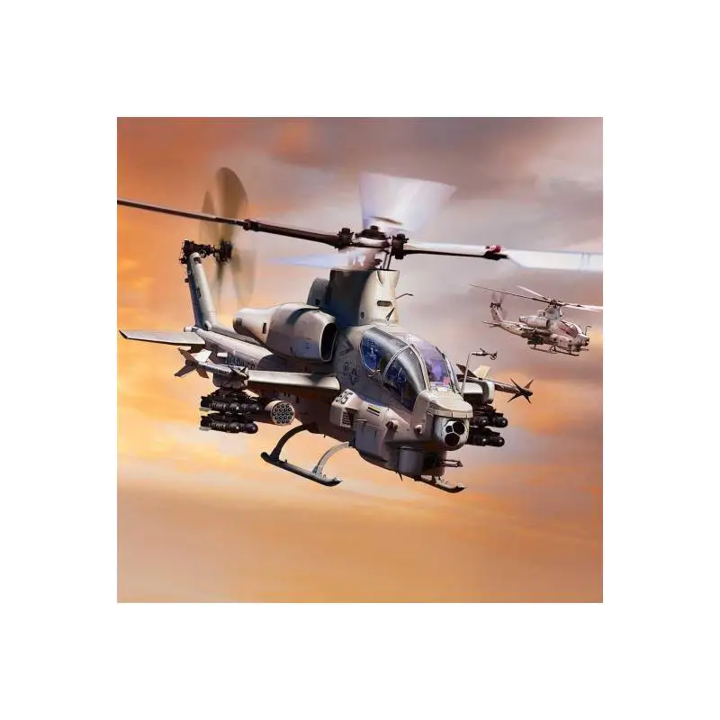 Plastic model of AH-1Z VIPER helicopter 1:48 Schaalmodel Tijdelijk Beschikbaar