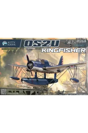 Beperkt Aanbod Plastic aircraft model VOUGHT OS2U "KINGFISHER" US NAVY 1941 1:32 Schaalmodel