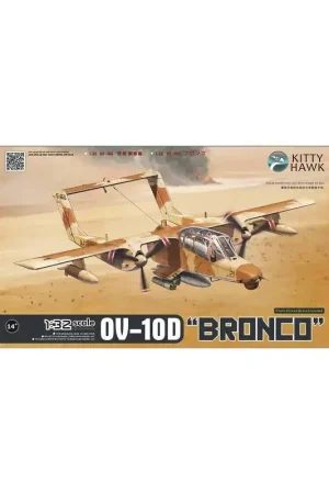 Koop Online Plastic model plane NORTH AMERICAN OV-10D "BRONCO" Gulf War Desert Storm 1995 Schaalmodel