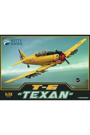 Plastic model plane NORTH AMERICAN T-6G "TEXAN" AIR FORCE ALGERIAN WAR 1960 1:32 Schaalmodel Express Levering