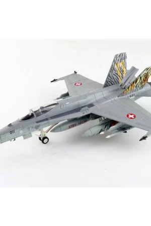 F/A-18C 'Swiss AF 2003 Tiger Meet' J-5011 Staffel 11 Swiss Air Force Miniatuur Superprijs