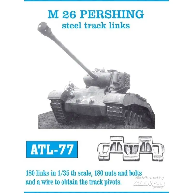 Favoriet M 26 Pershing Steel Track Accessoire