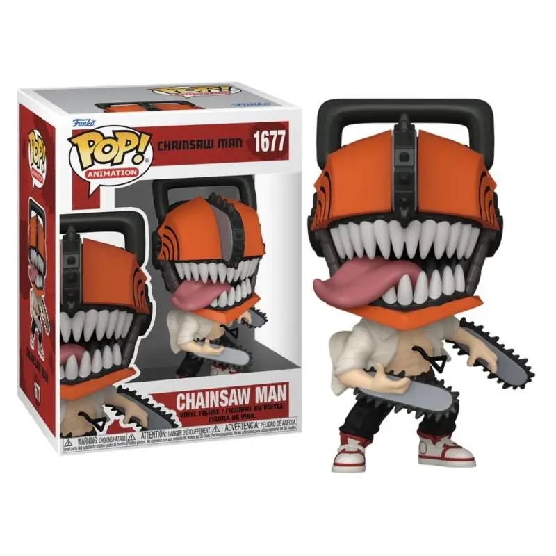 CHAINSAW MAN - POP Animation N° 1677 - Chainsaw Man Pop figur Rechtstreeks Van De Fabrikant