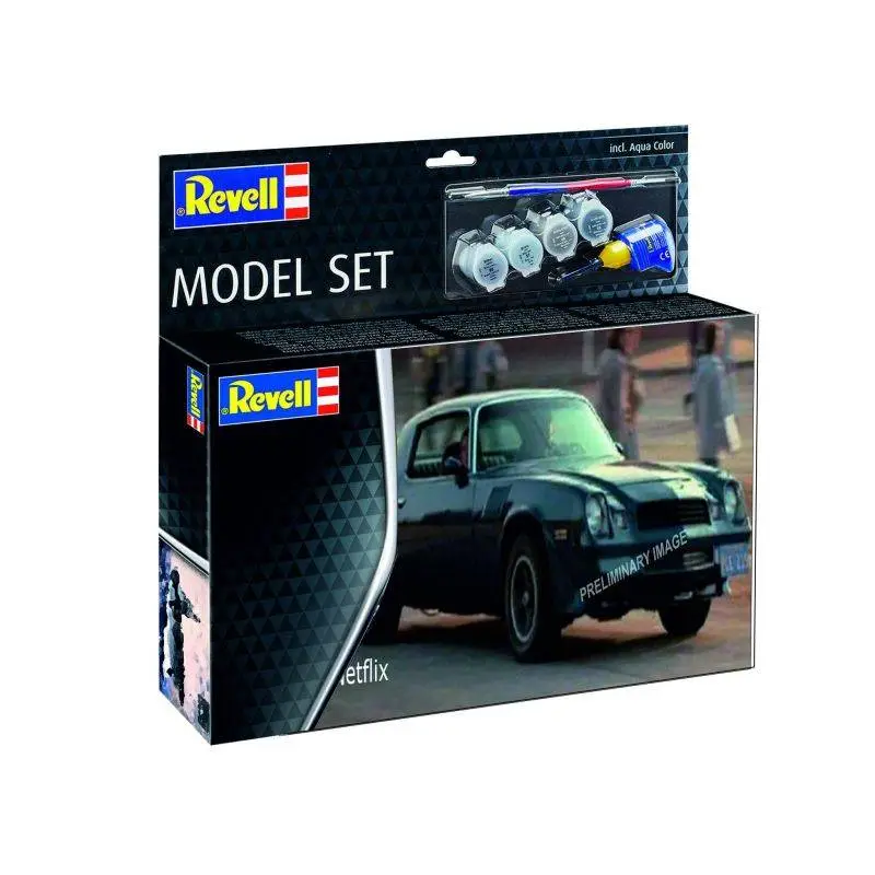 Model Set "Stranger Things" Chevy Camaro Z/28 Schaalmodel Lage Kosten